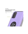 Samsung Galaxy A02S Kılıf Elit Yüzüklü Kapak - Mor