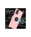 Samsung Galaxy A02s Kılıf Elit Yüzüklü Kapak - Pembe
