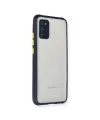 Samsung Galaxy A02s Kılıf Miami Şeffaf Silikon - Lacivert