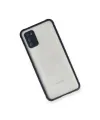 Samsung Galaxy A02s Kılıf Miami Şeffaf Silikon - Lacivert