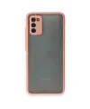 Samsung Galaxy A02s Kılıf Montreal Silikon Kapak - Pembe