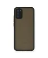 Samsung Galaxy A02s Kılıf Montreal Silikon Kapak - Siyah
