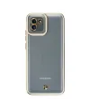 Samsung Galaxy A03 Kılıf Liva Lens Silikon - Beyaz