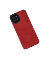 Samsung Galaxy A03 Kılıf Loop Deri Silikon - Kırmızı
