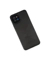 Samsung Galaxy A03 Kılıf Loop Deri Silikon - Siyah