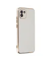 Samsung Galaxy A03 Kılıf Volet Silikon - Beyaz