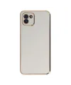 Samsung Galaxy A03 Kılıf Volet Silikon - Beyaz