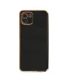 Samsung Galaxy A03 Kılıf Volet Silikon - Siyah