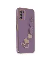 Samsung Galaxy A03s Kılıf Esila Silikon - Mor