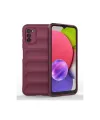 Samsung Galaxy A03S Kılıf Optimum Silikon - Bordo