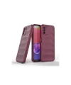 Samsung Galaxy A03s Kılıf Optimum Silikon - Bordo