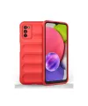 Samsung Galaxy A03s Kılıf Optimum Silikon - Kırmızı
