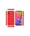 Samsung Galaxy A03s Kılıf Optimum Silikon - Kırmızı