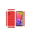 Samsung Galaxy A03S Kılıf Optimum Silikon - Kırmızı