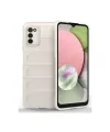 Samsung Galaxy A03s Kılıf Optimum Silikon - Krem