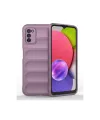 Samsung Galaxy A03S Kılıf Optimum Silikon - Mor