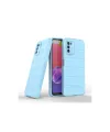 Samsung Galaxy A03S Kılıf Optimum Silikon - Sky Blue