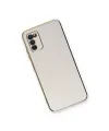 Samsung Galaxy A03s Kılıf Volet Silikon - Beyaz