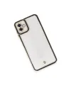 Samsung Galaxy A04 Kılıf Liva Lens Silikon - Siyah