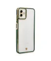 Samsung Galaxy A04 Kılıf Liva Lens Silikon - Yeşil