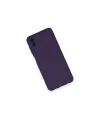 Samsung Galaxy A04 Kılıf Nano İçi Kadife Silikon - Mor