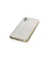 Samsung Galaxy A04 Kılıf Razer Lensli Silikon - Gold