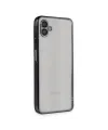 Samsung Galaxy A04 Kılıf Razer Lensli Silikon - Siyah