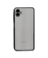 Samsung Galaxy A04 Kılıf Razer Lensli Silikon - Siyah