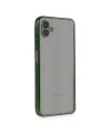 Samsung Galaxy A04 Kılıf Razer Lensli Silikon - Yeşil