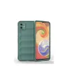 Samsung Galaxy A04e Kılıf Optimum Silikon - Koyu Yeşil