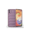 Samsung Galaxy A04e Kılıf Optimum Silikon - Mor