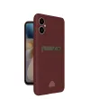 Samsung Galaxy A05 Kelvin Kartvizitli Silikon - Bordo