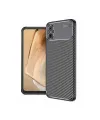 Samsung Galaxy A05 Kılıf Auto Focus Karbon Kapak - Siyah