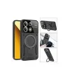 Samsung Galaxy A05 Kılıf Joy Lens Standlı Kapak - Mor