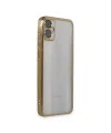 Samsung Galaxy A05 Kılıf Razer Lensli Silikon - Gold