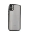 Samsung Galaxy A05 Kılıf Razer Lensli Silikon - Siyah