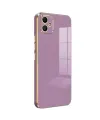 Samsung Galaxy A05 Kılıf Volet Silikon - Mor