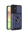 Samsung Galaxy A05s Kılıf Pars Lens Yüzüklü Silikon - Lacivert