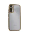 Samsung Galaxy A05s Kılıf Razer Lensli Silikon - Gold