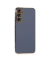Samsung Galaxy A05s Kılıf Volet Silikon - Mavi