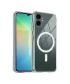 Samsung Galaxy A06 Combo Sert Şeffaf Magsafe Kapak - Şeffaf