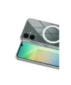 Samsung Galaxy A06 Combo Sert Şeffaf Magsafe Kapak - Şeffaf