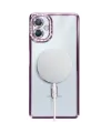 Samsung Galaxy A06 Joke Simli Magneticsafe Kılıf - Derin Mor