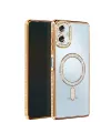 Samsung Galaxy A06 Joke Simli Magneticsafe Kılıf - Gold