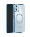 Samsung Galaxy A06 Joke Simli Magneticsafe Kılıf - Mavi