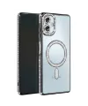 Samsung Galaxy A06 Joke Simli Magneticsafe Kılıf - Siyah