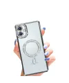 Samsung Galaxy A06 Joke Simli Magneticsafe Kılıf - Siyah