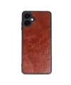 Samsung Galaxy A06 Kılıf Aras Deri Kapak - Bordo