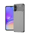 Samsung Galaxy A06 Kılıf Auto Focus Karbon Kapak - Gri