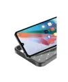 Samsung Galaxy A06 Kılıf Auto Focus Karbon Kapak - Gri